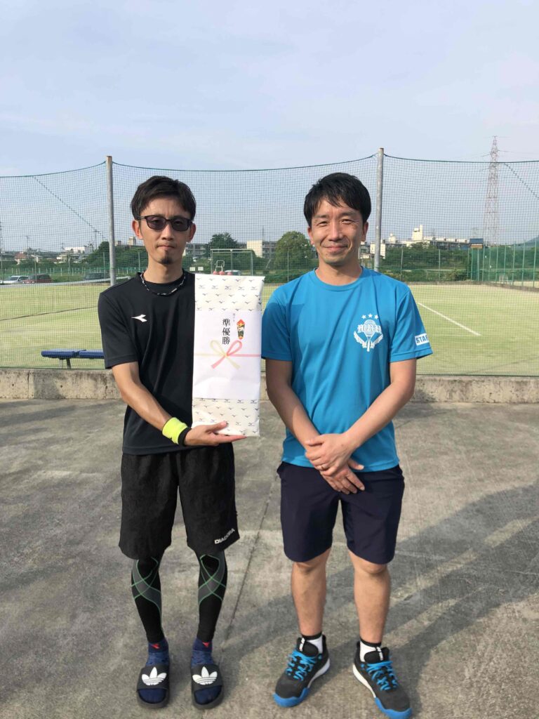 男子Ａ準優勝　印南さん